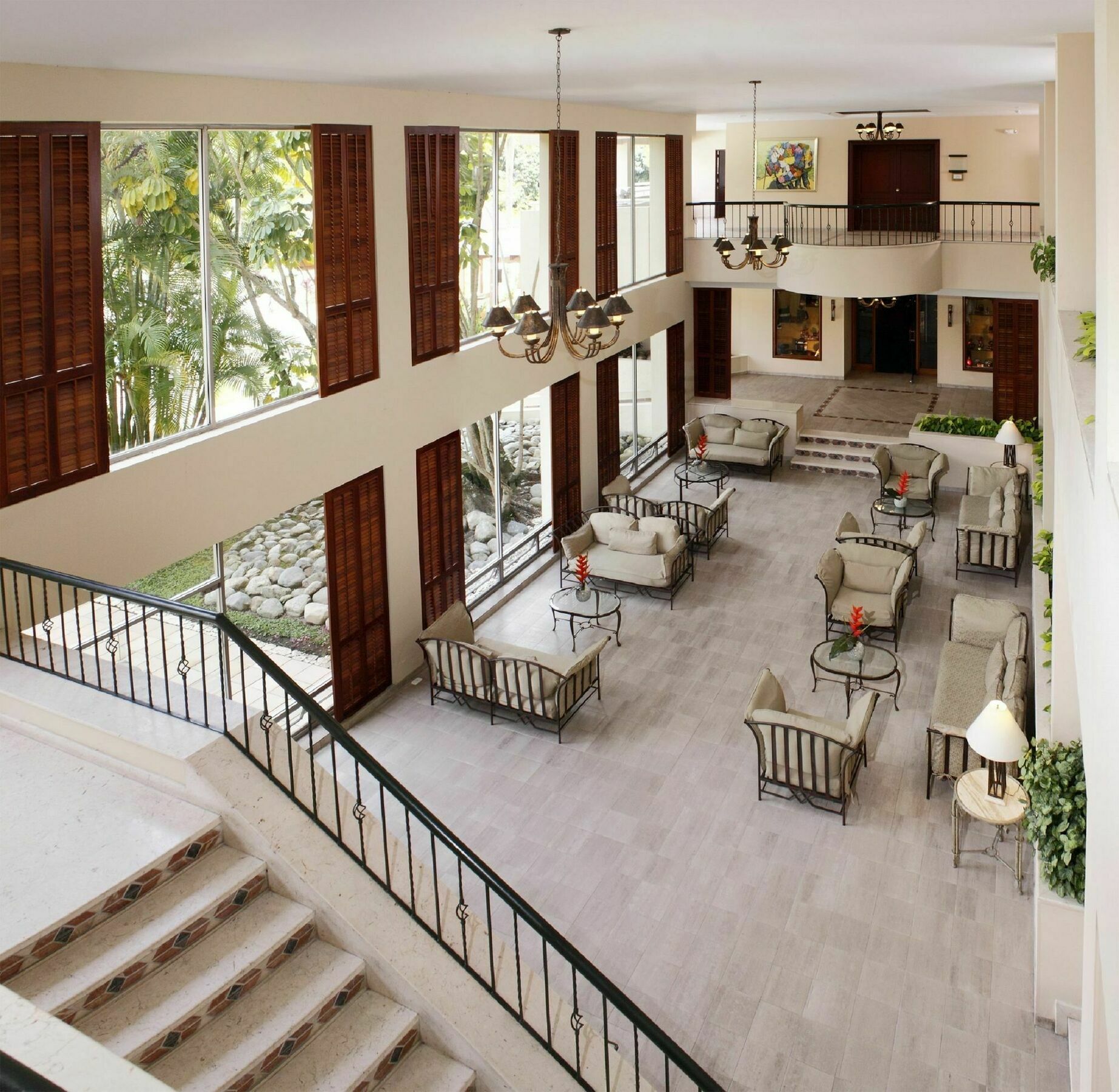 Hotel Estelar Altamira Ibagué Exteriér fotografie The lobby of the hotel
